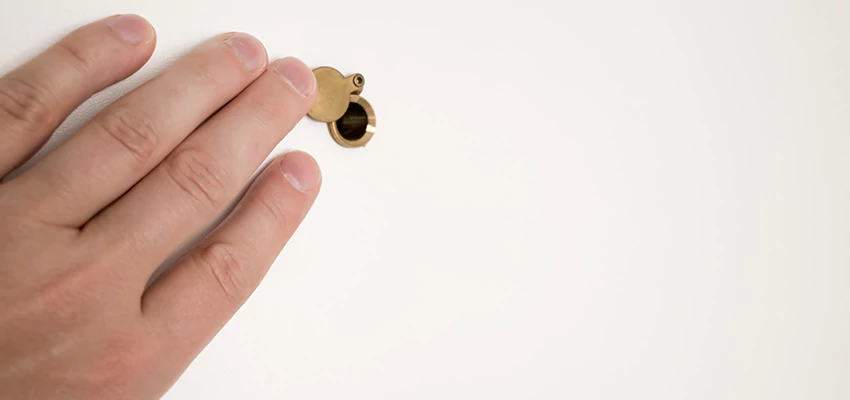 Office Door Peephole Installation in El Dorado Hills, California